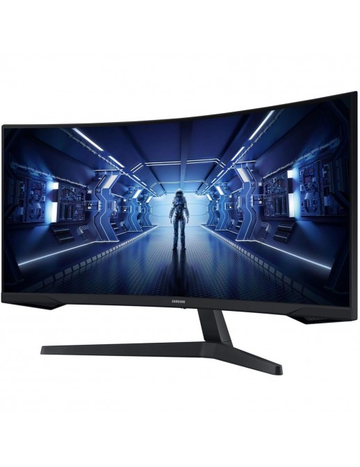 Samsung Odyssey G5 C34G55TWWP Monitor Gaming Curvo 34" Ultra WQHD 165Hz 1ms