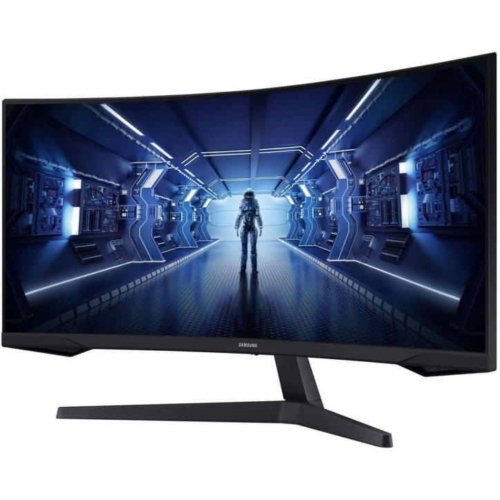 Samsung Odyssey G5 C34G55TWWP Monitor Gaming Curvo 34" Ultra WQHD 165Hz 1ms Samsung Odyssey G5 C34G55TWWP Monitor Gaming Curvo 34" Ultra WQHD 165Hz 1ms