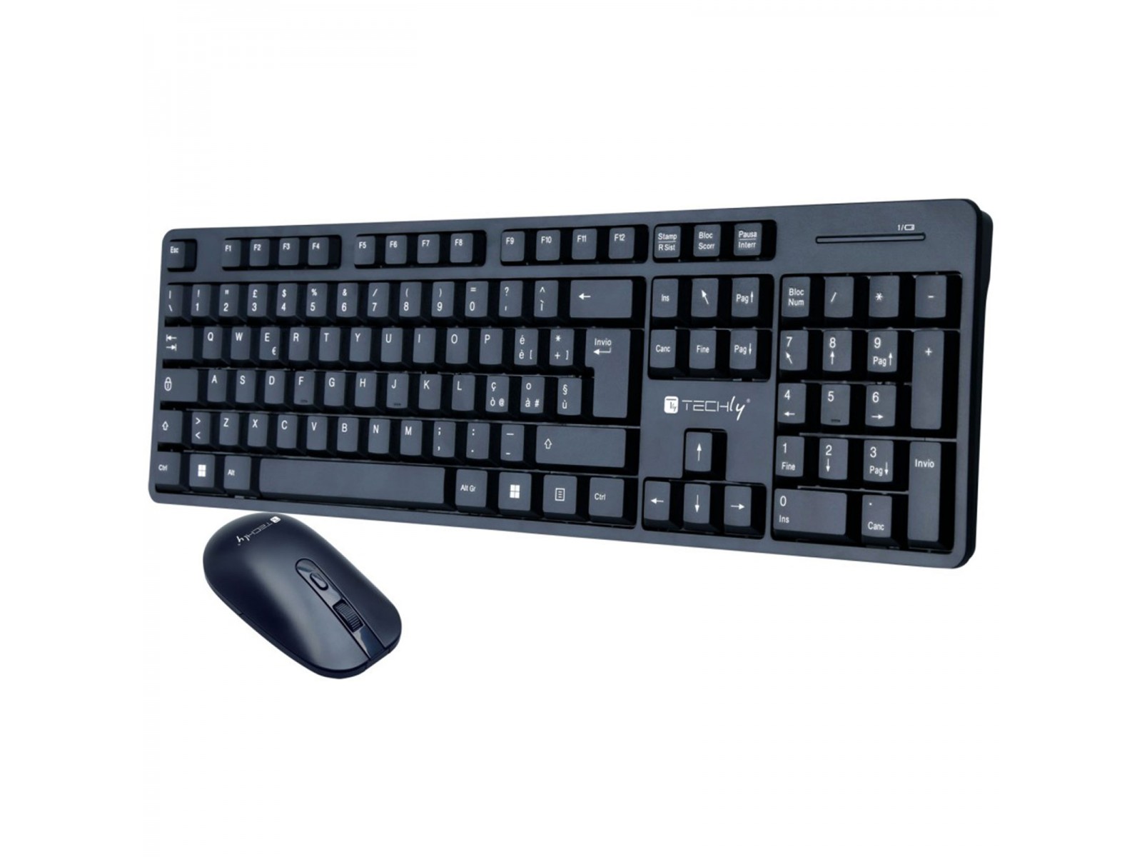 ICTWC003 Kit Tastiera Mouse Wireless Techly ICTWC003 ICTWC003 Kit Tastiera Mouse Wireless Techly ICTWC003