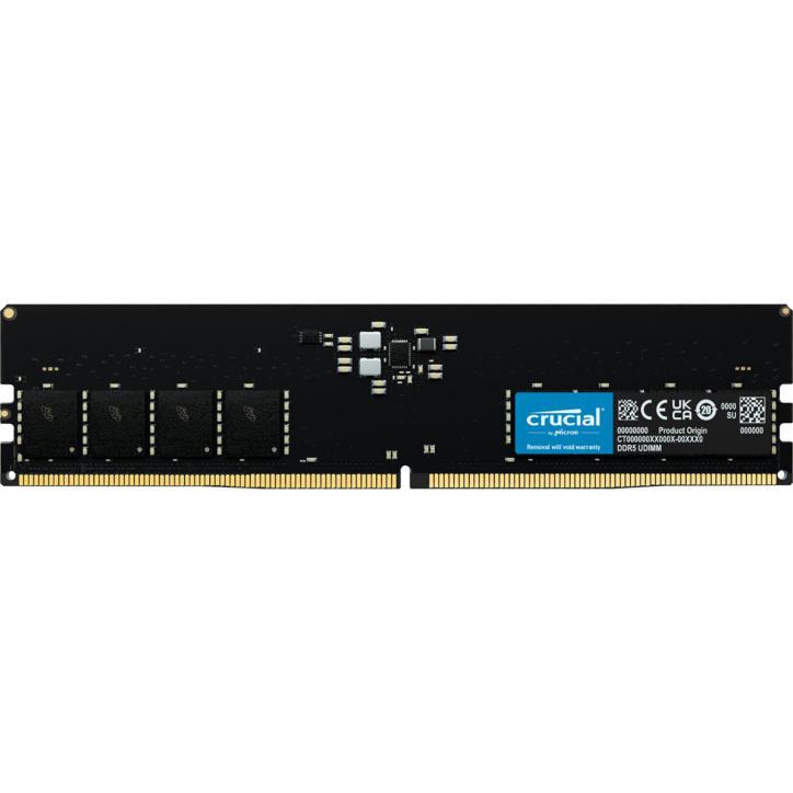 CT8G48C40U5 Crucial Memoria RAM DDR5 8GB DIMM 4800 Mhz CT8G48C40U5