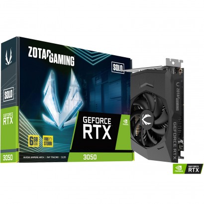 ZT-A30510G-10L ZT-A30510G-10L Scheda Video ZOTAC Nvidia GeForce RTX 3050 6GB GDDR6 Gaming SOLO Features XBT