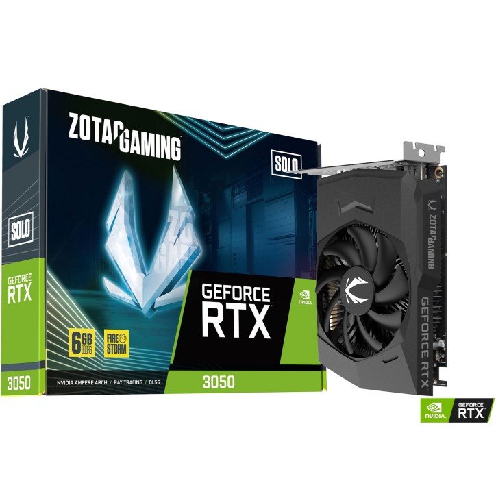 ZT-A30510G-10L Scheda Video ZOTAC Nvidia GeForce RTX 3050 6GB GDDR6 Gaming SOLO