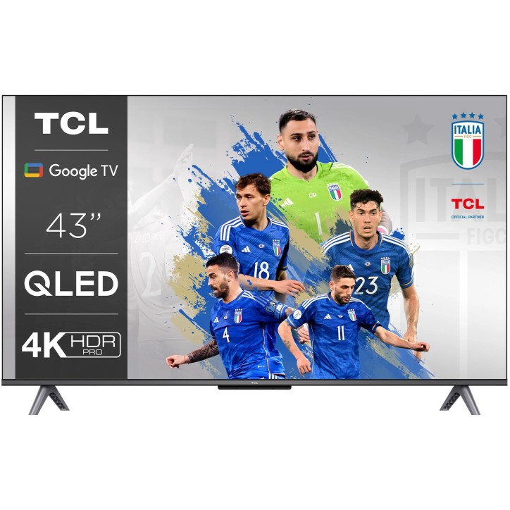 Smart TV TCL 43C645 LED 43" QLED Ultra HD 4K