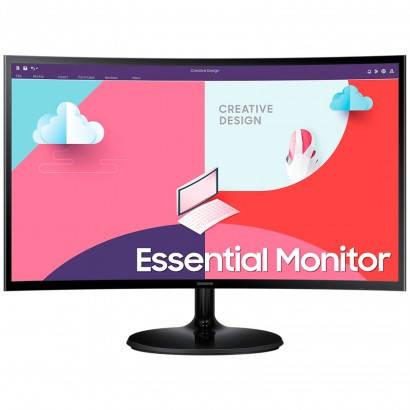 Monitor Curvo 27" Samsung S27C364EAU LED Full HD