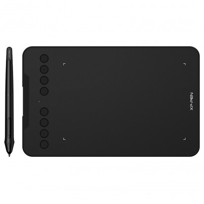 XP-Pen Deco Mini 7 Tavoletta Grafica (7" x 4") 8 tasti (Windows, Mac, Android, Chrome OS)