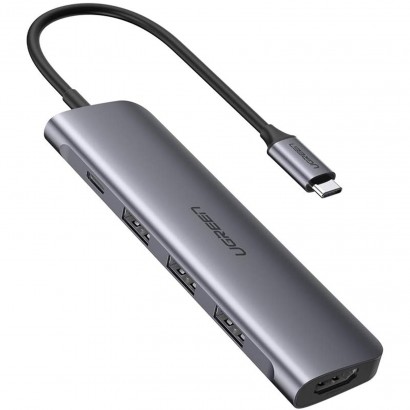 UGREEN Hub USB Type-C, 5 in 1, HDMI, 3 x USB 3.2 Gen1, PD 100W 50209