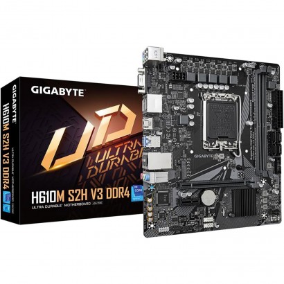 Gigabyte GA-H610M S2H DDR4 V3 Scheda Madre Socket Intel LGA 1700