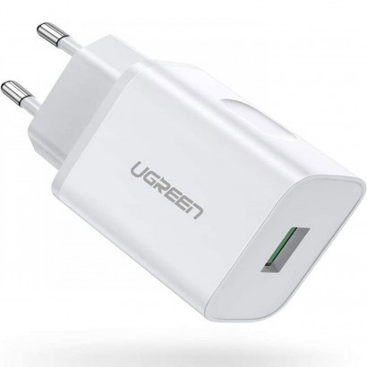 10133 10133 UGREEN Caricatore USB 18W QC 3.0 White 10133 Features XBT
