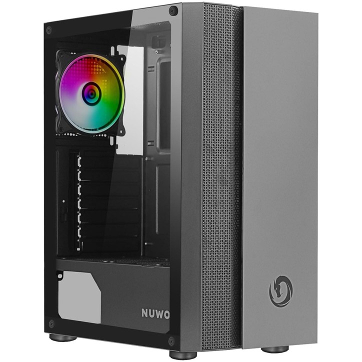 Nuwo Gigan G802 Case ATX Nero 1 Ventola A-RGB