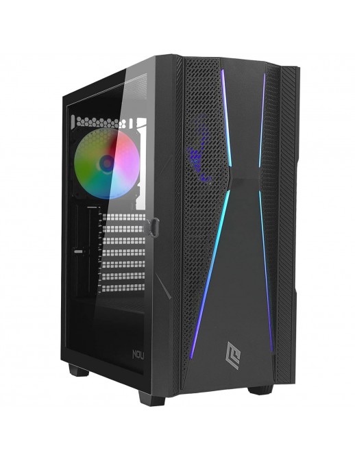 Noua Diamond C101 Case ATX Gaming 1 Ventola A-RGB + Strip LED