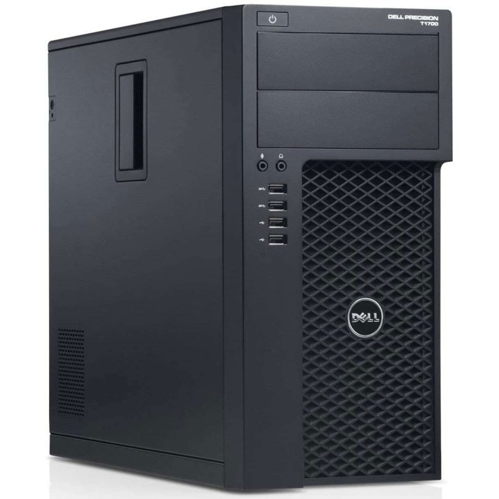 T1700-TOWER-I7-B-GRADE Dell Precision T1700 Tower Computer Intel i7-4770 Ram 8GB SSD 240GB Nvidia GT 730 2GB GDDR5 (Ricondizionato Grado B)