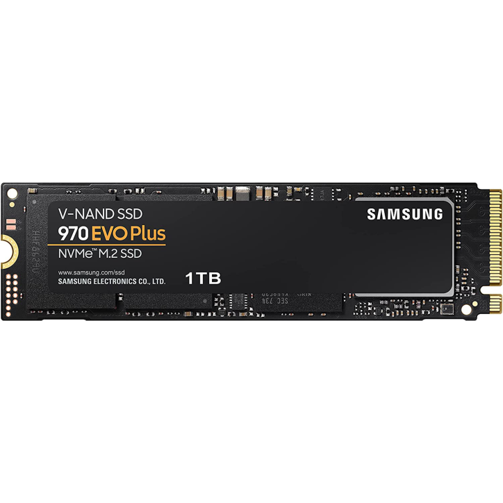 Samsung SSD 970 EVO Plus M.2 1TB NVMe PCIe 3.0 x4 MZ-V7S1T0BW Samsung SSD 970 EVO Plus M.2 1TB NVMe PCIe 3.0 x4 MZ-V7S1T0BW