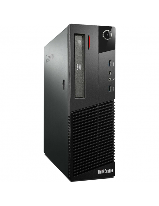 Lenovo ThinkCentre M83 SFF PC Computer Intel i5-4460 Ram 16GB SSD 480GB DVD-ROM PORTA LAN GUASTA (Ricondizionato Grado B)