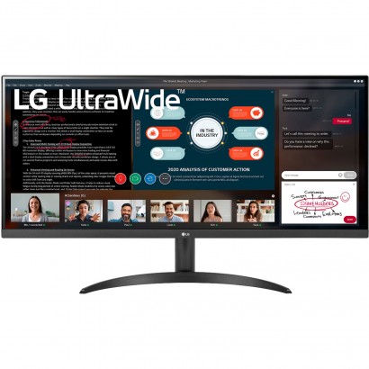 LG 34WP500-B Monitor UltraWide 34" 21:9 Full HD IPS 75 Hz