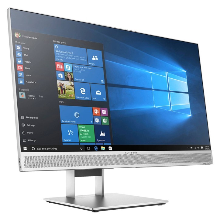 PC Computer All-In-One Ricondizionato HP EliteOne 800 G4 23.8" Touch Intel i5-8400 Ram 16GB SSD 480GB GRADO B