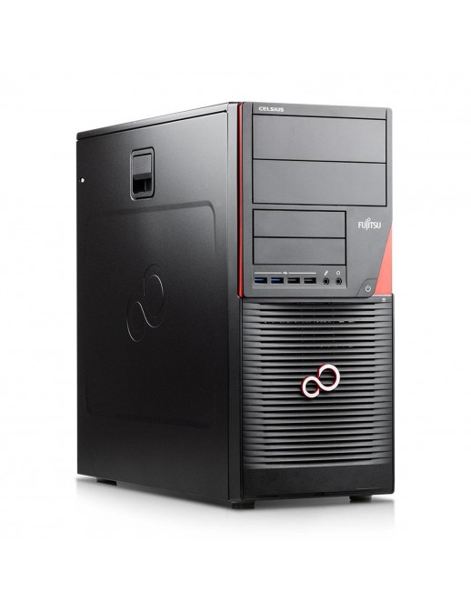 Fujitsu Celsius W550 PC Computer Tower Workstation Intel Core i7-6700 Ram 16GB SSD 512GB Freedos (Ricondizionato Grado B)