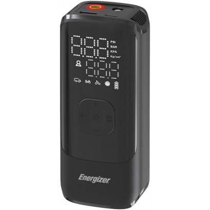 Energizer Mini Compressore Aria Portatile 150PSI Schermo LCD + funzione Power Bank