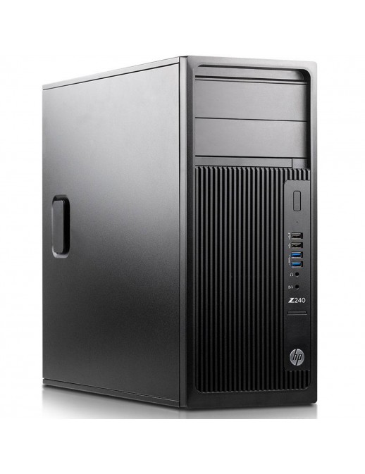 HP Workstation Z240 Tower Computer Intel i7-6700 Ram 16GB SSD 480GB Nvidia Quadro K620 (Ricondizionato Grado A)
