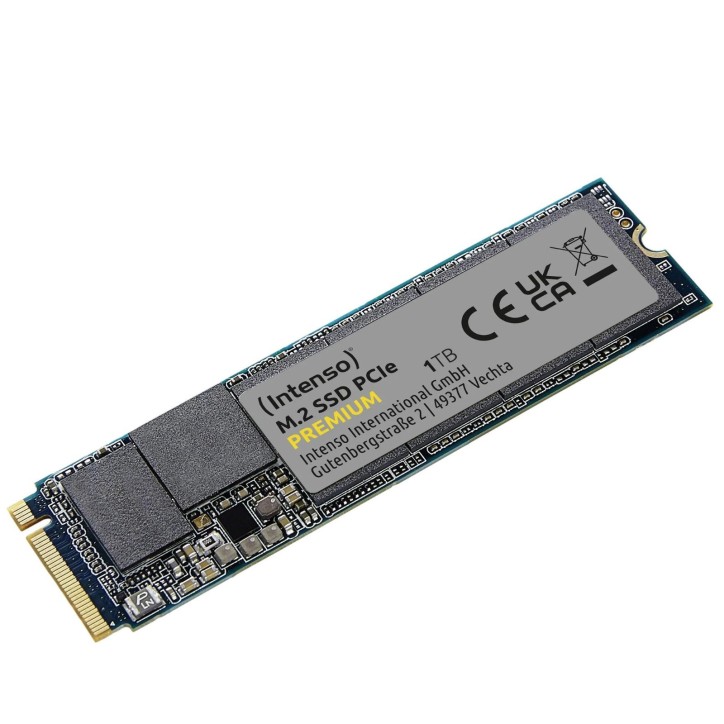 Intenso SSD 1TB Premium M.2 NVMe PCIe Gen 3.0 3835460