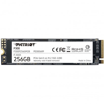 Patriot SSD 256GB P300 M.2 NVMe PCIe Gen 3.0