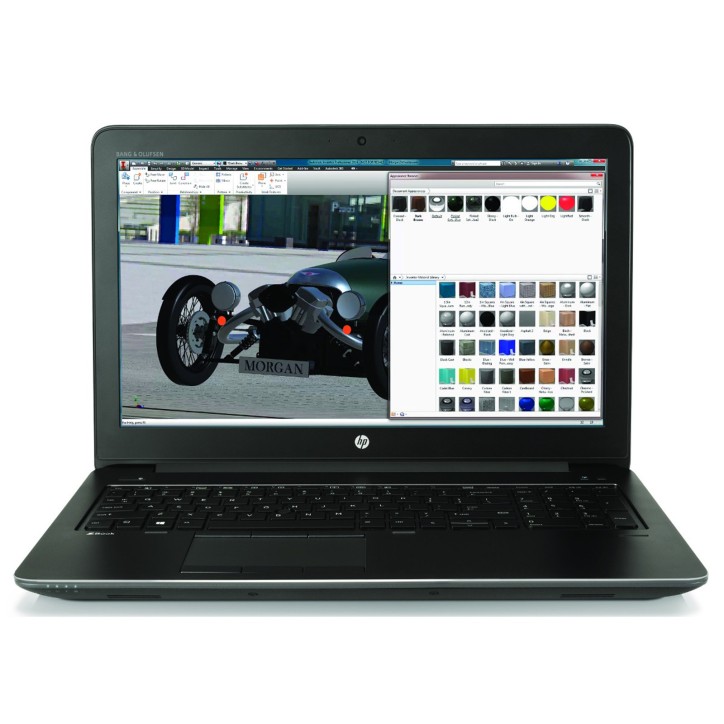HP ZBook 15 G4 Notebook 15.6" Intel i7-7820HQ Ram 16Gb SSD 512Gb Nvidia Quadro M1200M (Ricondizionato Grado A)
