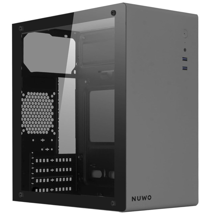 Nuwo Eguera A112 Case Micro ATX Grigio Nuwo Eguera A112 Case Micro ATX Grigio