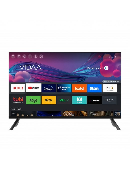 AKAAKTV3234S AKAI Smart TV 32" HD Ready Vidaa OS Netflix Prime Video YouTube