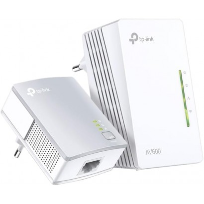 Kit Powerline TP-Link TL-WPA4220KIT AV600 Ethernet + Wi-Fi 300Mbps