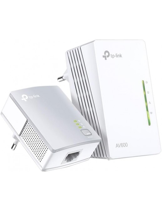 Kit Powerline TP-Link TL-WPA4220KIT AV600 Ethernet + Wi-Fi 300Mbps
