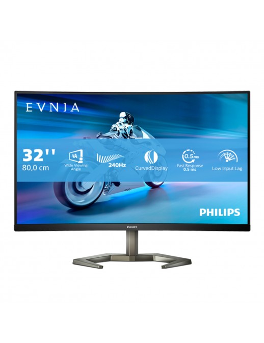 Monitor 31,5" Philips Momentum 32M1C5200W/00 LED Full HD Curvo HDMI VGA 240 Hz