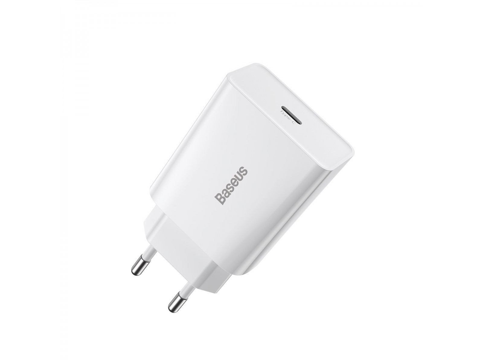 CCFS-SN02 Baseus CCFS-SN01 Mini Quick Charger Caricatore Alimentatore Da Rete USB-C 20W 3A Bianco CCFS-SN02 Baseus CCFS-SN01 Mini Quick Charger Caricatore Alimentatore Da Rete USB-C 20W 3A Bianco