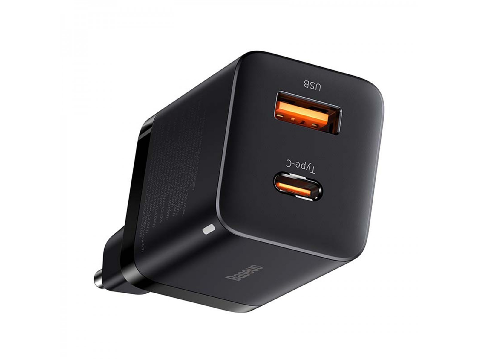 CCSUPP-E01 Baseus CCSUPP-E02 Super Si Quick Charger Caricatore Alimentatore da Rete USB + USB-C 30W Nero CCSUPP-E01 Baseus CCSUPP-E02 Super Si Quick Charger Caricatore Alimentatore da Rete USB + USB-C 30W Nero