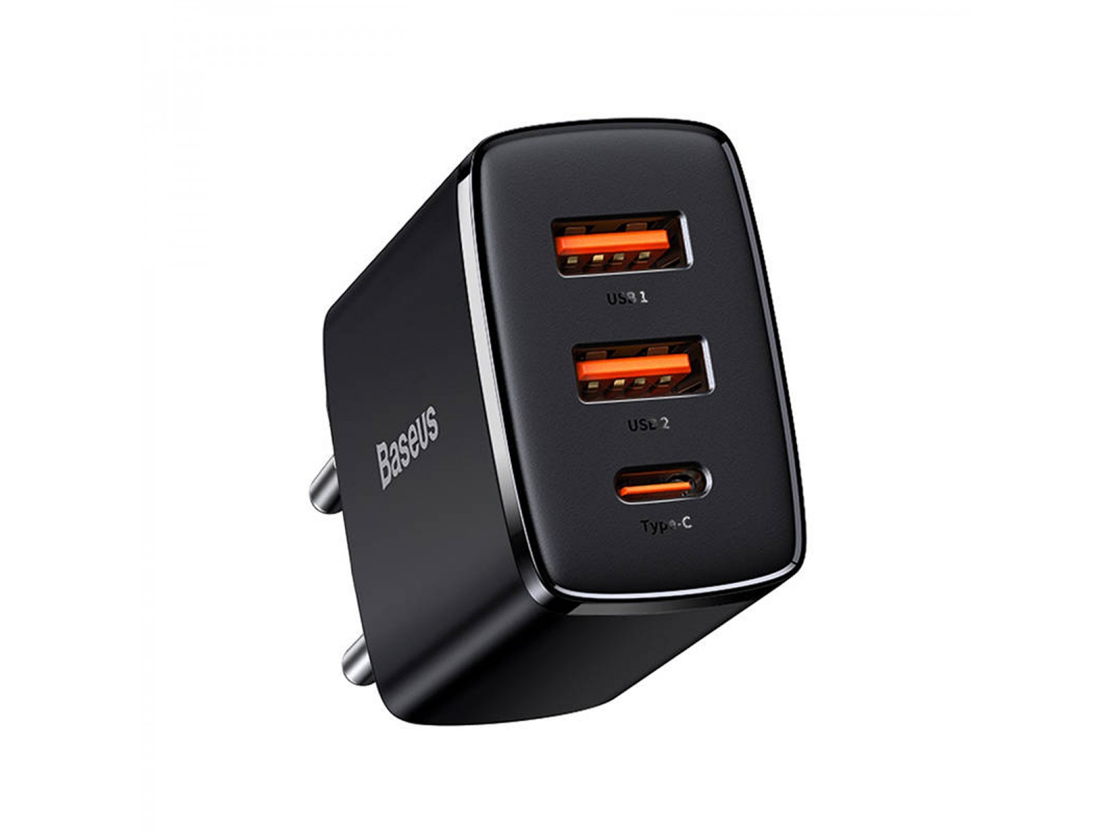 CCXJ-E01 Baseus CCXJ-E02 Quick Charger Caricatore Alimentatore Da Rete 30W 2 USB + 1 USB-C Nero CCXJ-E01 Baseus CCXJ-E02 Quick Charger Caricatore Alimentatore Da Rete 30W 2 USB + 1 USB-C Nero