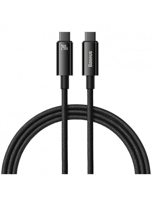 CAWJ040001 Baseus CAWJ040001 Cavo USB Type-C 240W In Tungsteno 1 Metro
