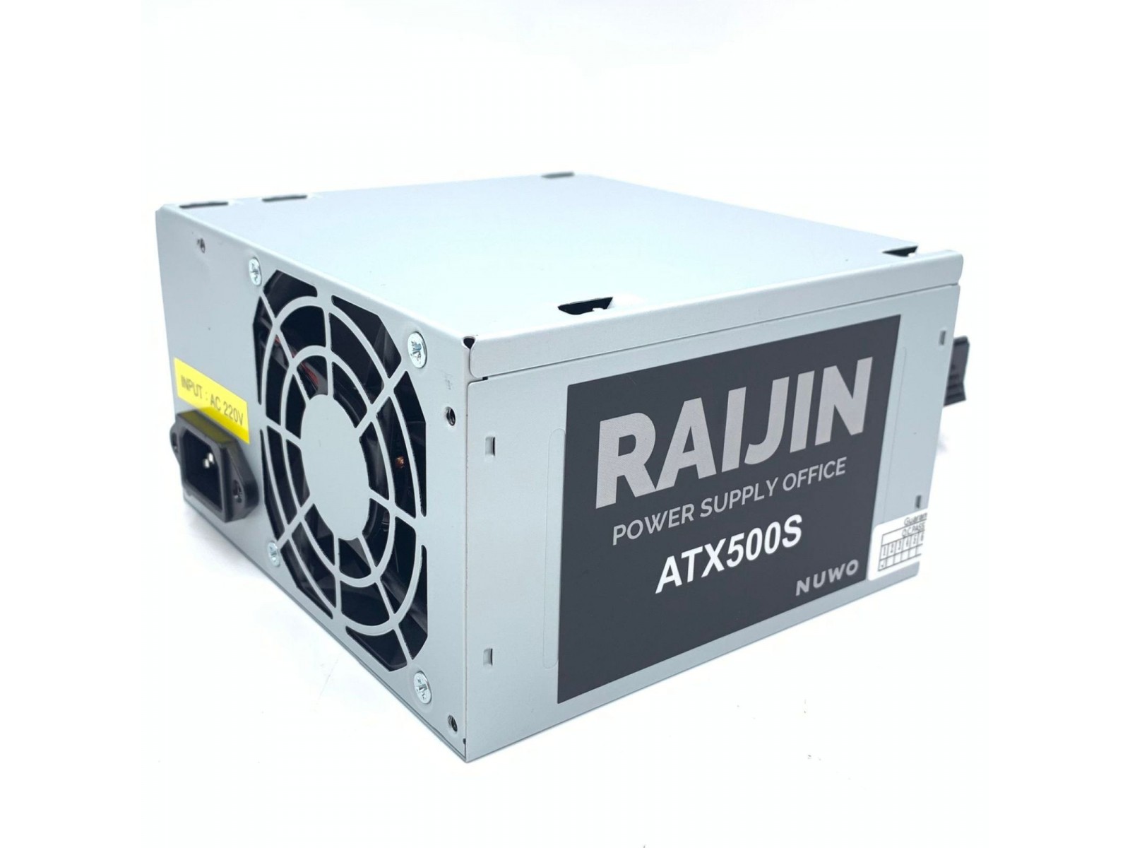 500W-RAIJIN NUWO Raijin Alimentatore ATX 500W Bulk (no confezione) 500W-RAIJIN NUWO Raijin Alimentatore ATX 500W Bulk (no confezione)