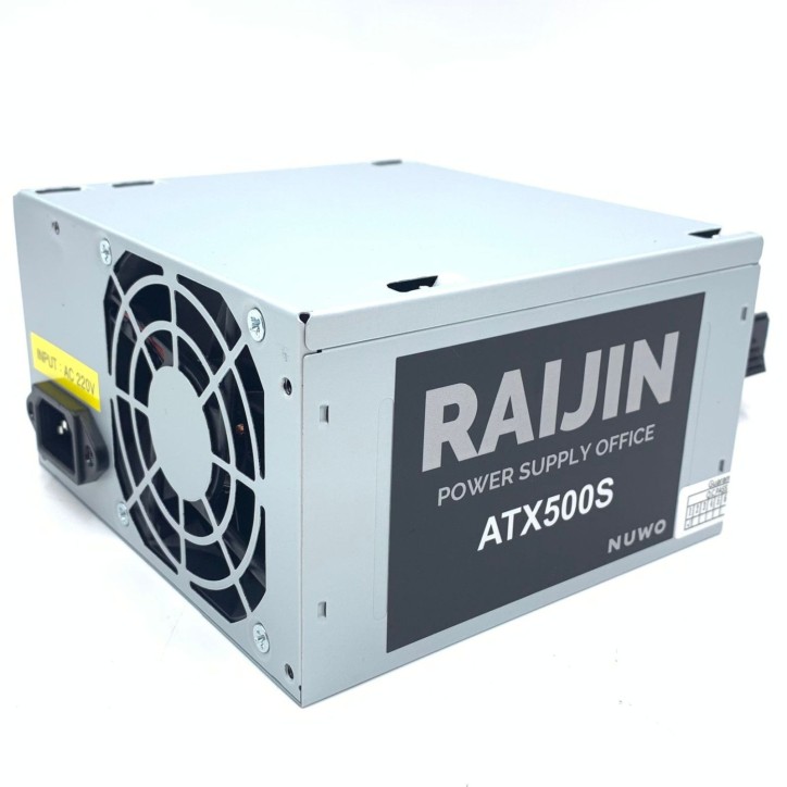 500W-RAIJIN NUWO Raijin Alimentatore ATX 500W Bulk (no confezione)