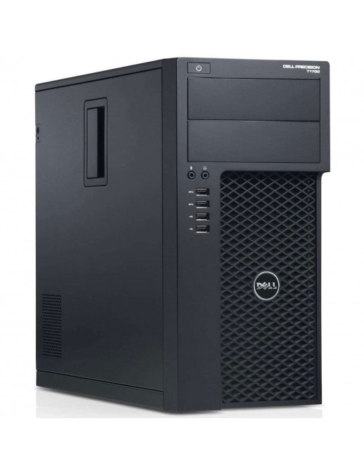 Dell Precision T1700 Tower Computer Intel i7-4770 Ram 8GB SSD 240GB Freedos (Ricondizionato Grado A)