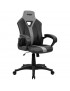 GC24HF.SOY.001 Nuwo Skin One Sedia Poltrona da Gaming Colore Nero/Grigio