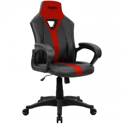 Nuwo Skin One Sedia Poltrona da Gaming Colore Nero/Rosso