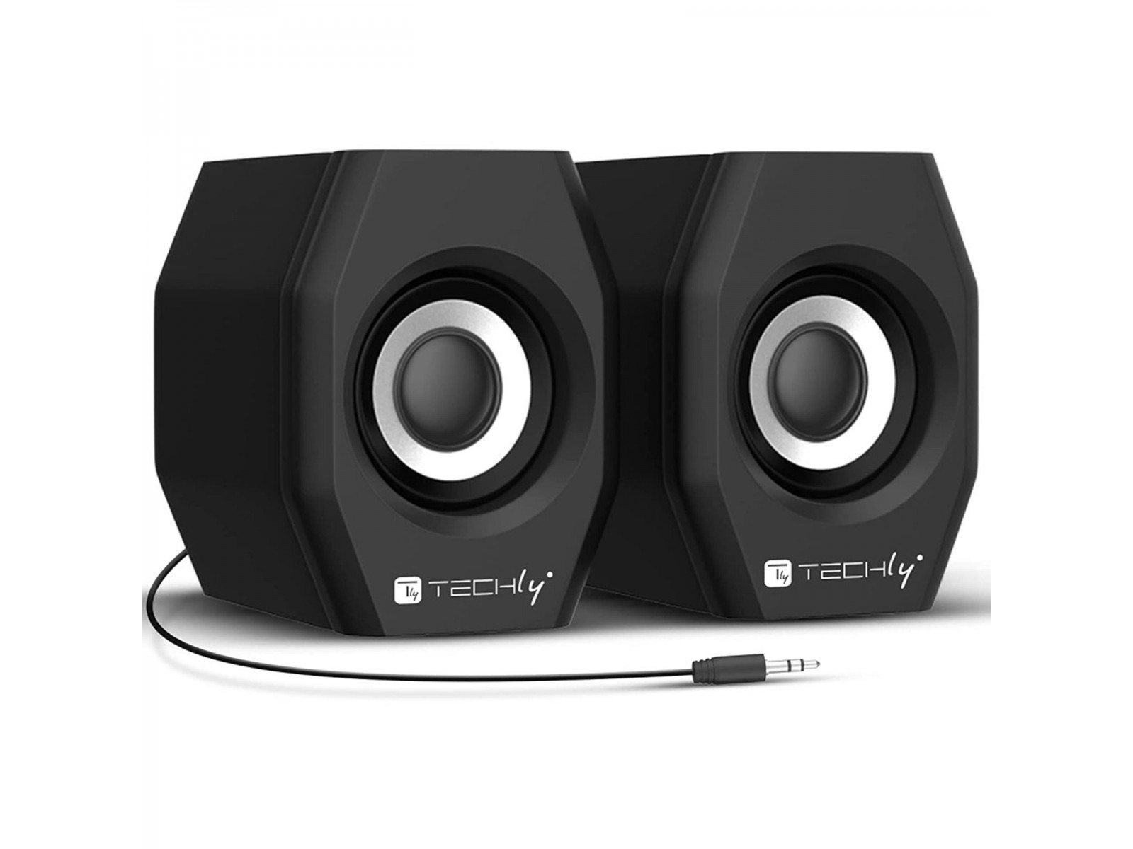 ICC-SP-320STY Techly Set Casse Altoparlanti USB 2.0 Jack 3,5mm SP-320STY ICC-SP-320STY Techly Set Casse Altoparlanti USB 2.0 Jack 3,5mm SP-320STY