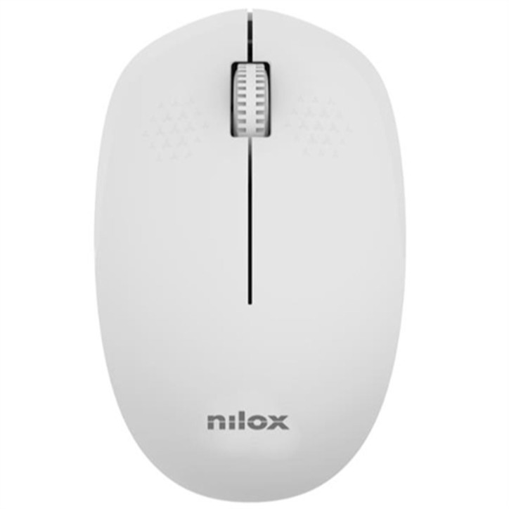 Mouse Wireless Nilox 1000 DPI Bianco NXMOWI4013