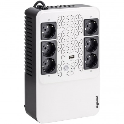 Legrand UPS Keor Multiplug 600VA Monofase 6 prese Schuko LG-310081