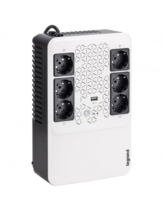 310081 Legrand UPS Keor Multiplug 600VA Monofase 6 prese Schuko LG-310081
