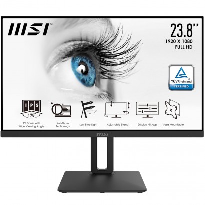MSI Pro MP2412 Monitor 24" (23.8") 1920 x 1080 Pixel Full HD LCD Nero