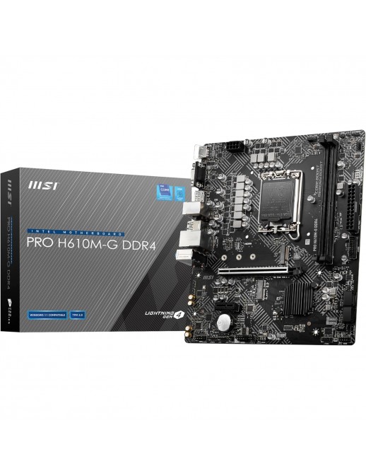 MSI PRO H610M-G DDR4 Scheda Madre Socket Intel LGA 1700