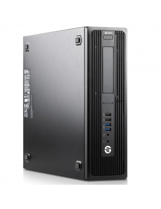 HP Workstation Z240 SFF PC Computer Intel i7-6700 Ram 32GB SSD 1TB Freedos (Ricondizionato Grado A)