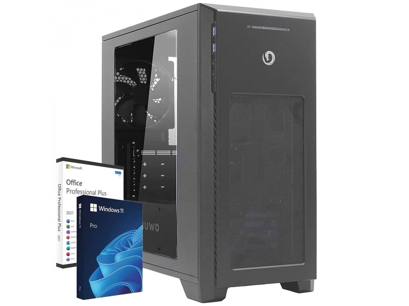 DESK171-W11-OF21 PC Computer Assemblato AMD Ryzen 5 8600G Ram 32GB DDR5 SSD 1TB NVMe Windows 11 Pro + Office 2021 DESK171-W11-OF21 PC Computer Assemblato AMD Ryzen 5 8600G Ram 32GB DDR5 SSD 1TB NVMe Windows 11 Pro + Office 2021
