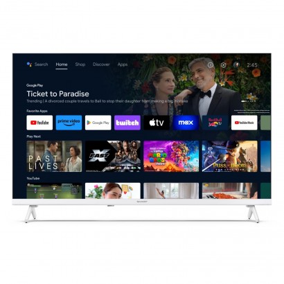 32FH2EW Smart TV Sharp Aquos 32FH2EW 32" HD Ready Android TV Frameless White