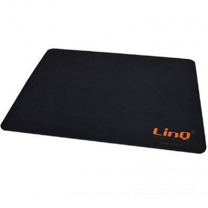 Mouse Pad Tappetino Per Mouse LinQ MP2125 Nero (25 x 21 cm)