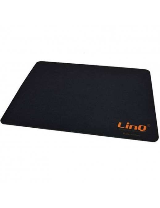 Mouse Pad Tappetino Per Mouse LinQ MP2125 Nero (25 x 21 cm)